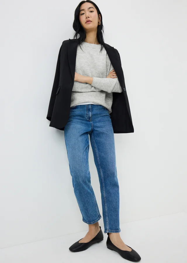 Light Grey Crew Neck Jumper