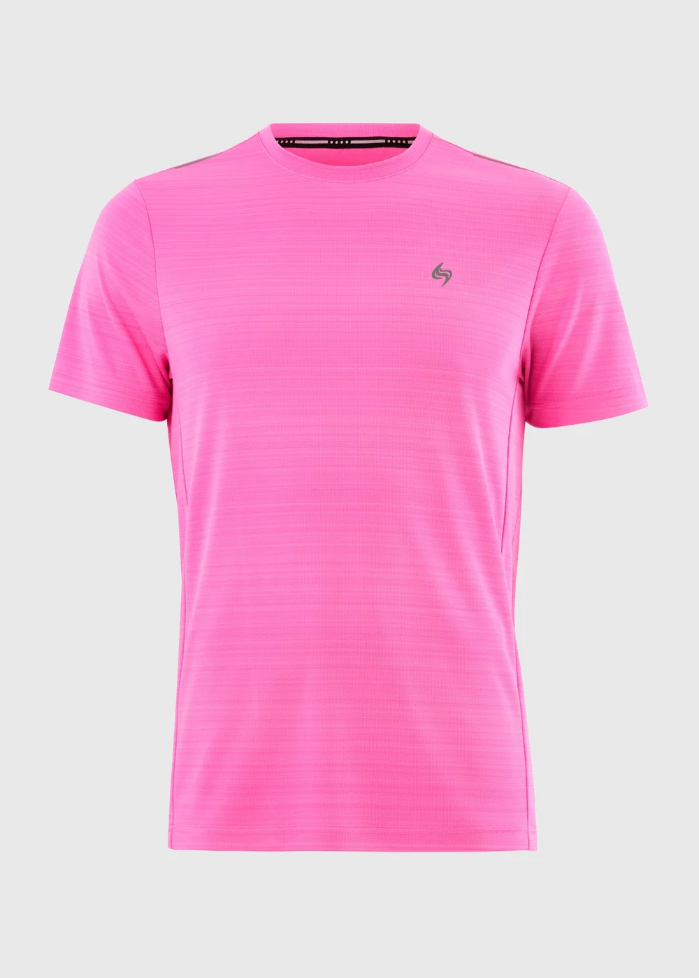 Souluxe Pink Space Dye Sports T-Shirt - S Image 4