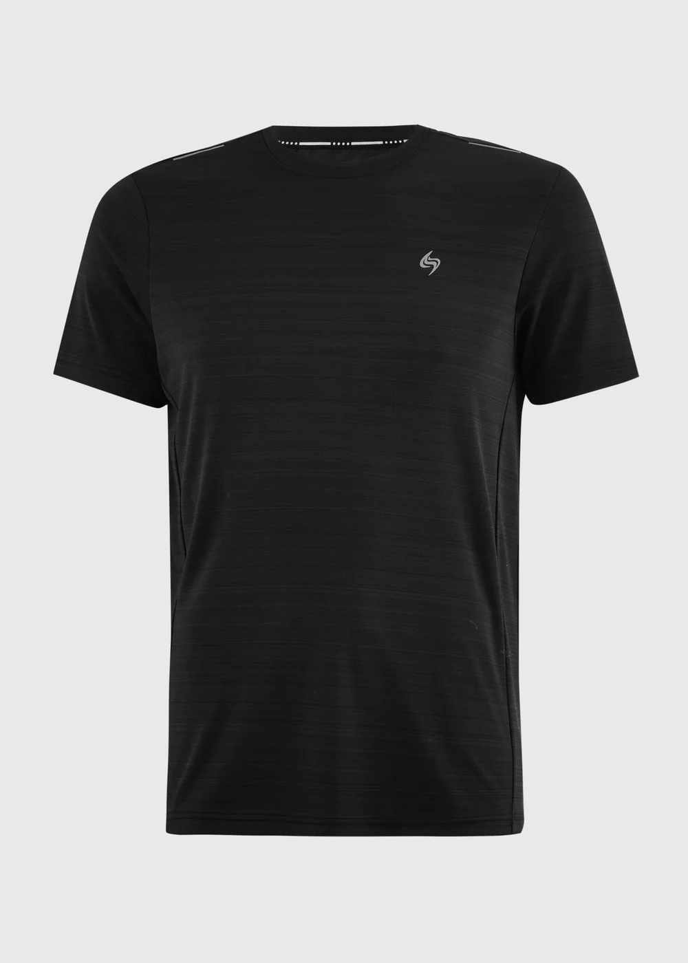Souluxe Black Space Dye Sports T-Shirt - XS Image 4