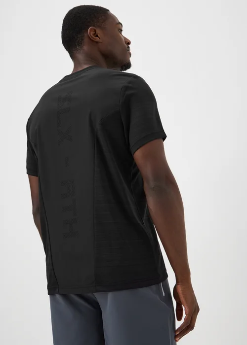 Souluxe Black Space Dye Sports T-Shirt - XS Image 2
