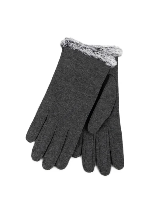 Totes Isotoner Grey Thermal SmarTouch Glove - One Size Image 1