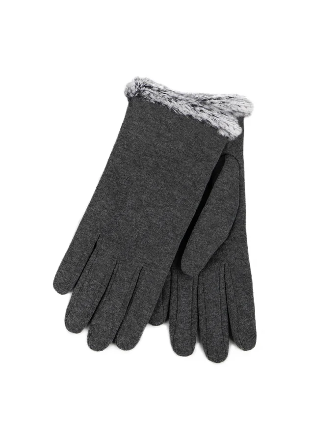Totes Isotoner Grey Thermal SmarTouch Glove
