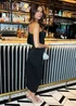 AX Paris Black One Sleeve Knot Skirt Midi Dress - 12 Image 4