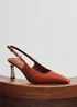Linzi Avani Caramel Patent Court Heel - Size 6 Image 1
