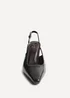Linzi Avani Brown Faux Leather Court Heel - Size 5 Image 4