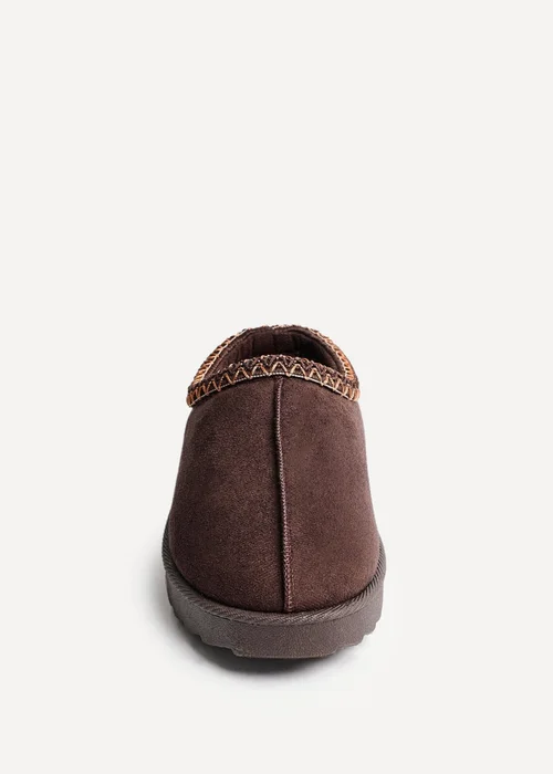 Linzi Tammy Brown Faux Suede Slipper - Size 7 Image 4