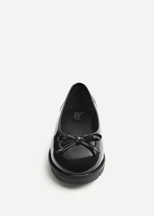 Linzi Wendi Wide Fit Black Patent Pump - Size 6 Image 4