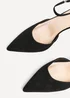 Linzi Thea Black Faux Suede Classic Stiletto Court Heel - Size 5 Image 5
