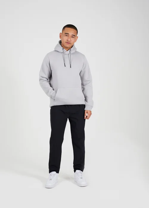 Brave Soul Grey Hoodie With Kangaroo Pocket - XXL Image 4