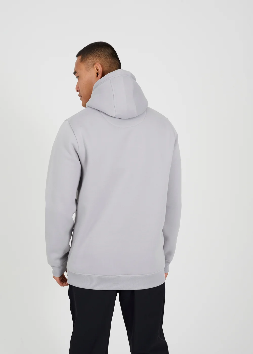 Brave Soul Grey Hoodie With Kangaroo Pocket - XXL Image 2