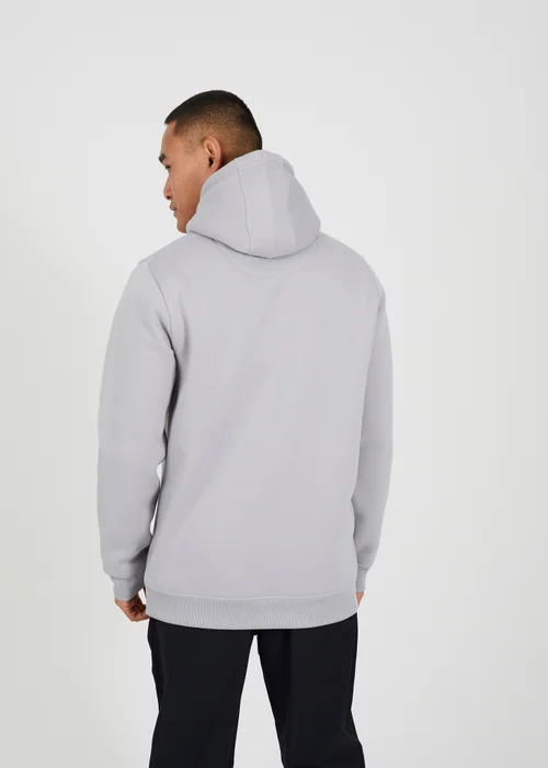 Brave Soul Grey Hoodie With Kangaroo Pocket - XXL Image 2