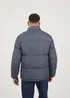 Brave Soul Blue Funnel Neck Padded Jacket - XL Image 2