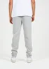 Brave Soul Grey Straight Leg Open Hem Joggers - L Image 2
