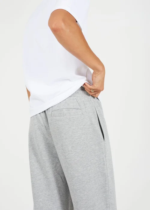 Brave Soul Grey Wide Leg Joggers - 2XL Image 3