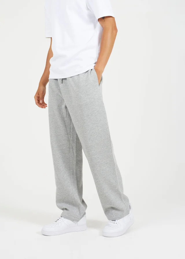 Brave Soul Grey Wide Leg Joggers