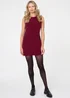 Izabel London Red Sleeveless Relaxed Short Shift Dress - 8 Image 4