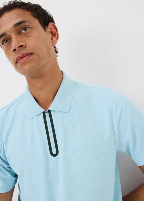 Souluxe Light Blue Golf Polo Shirt - S Image 3