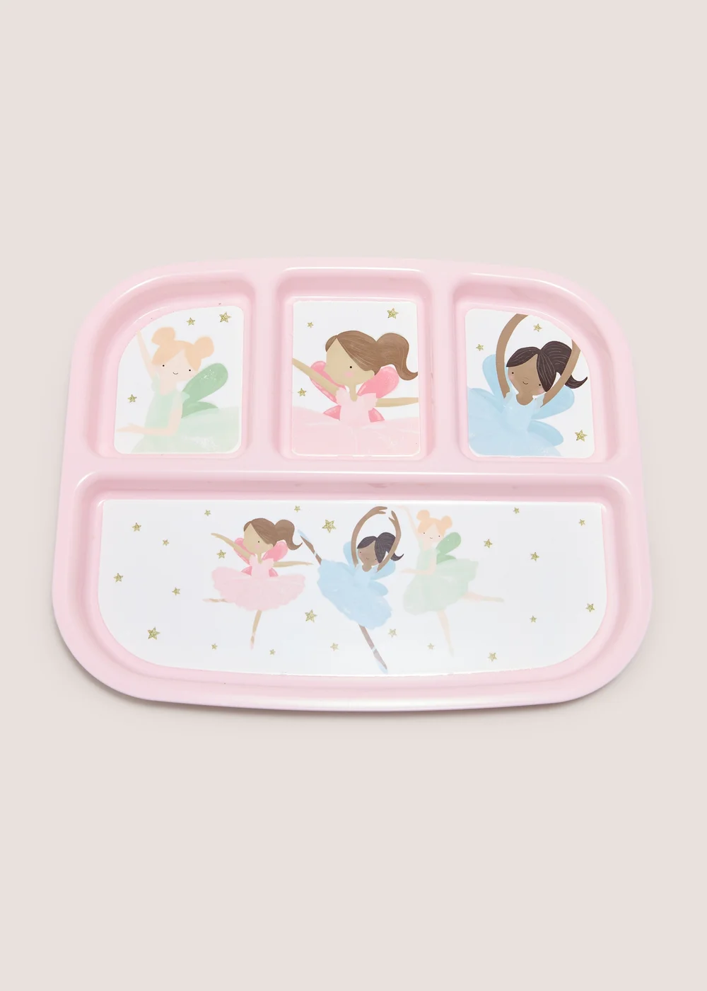 Kids Ballerina Divide Plate Image 1