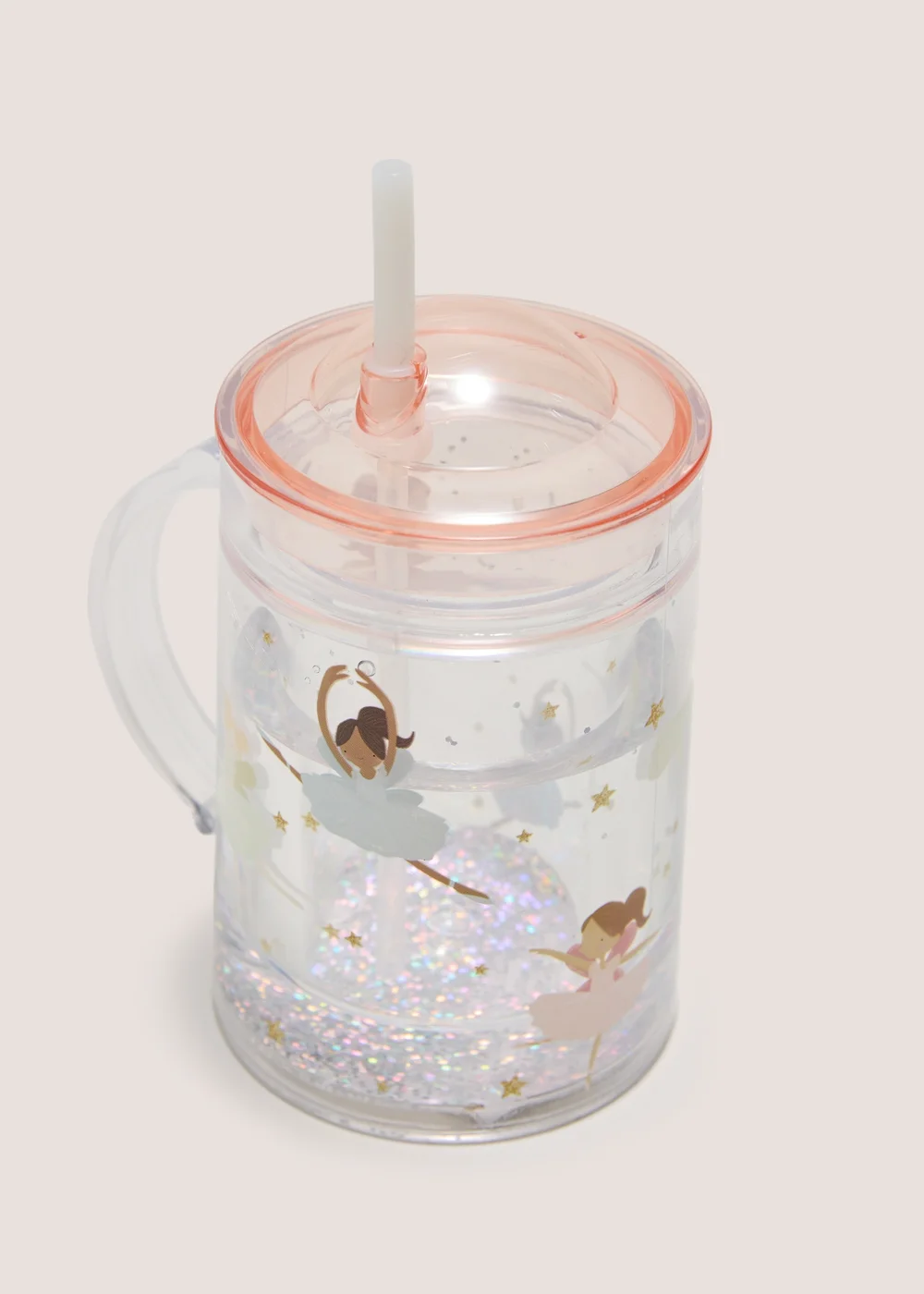 Kids Ballerina Glitter Soda Cup Image 2