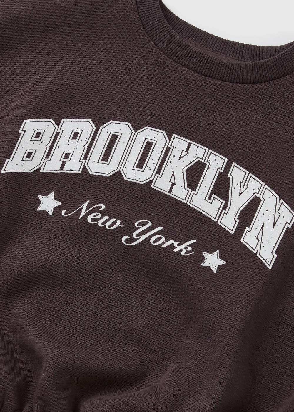 Girls Brown Brooklyn Sweatshirt (7-15yrs) - Age 7 Years Image 2