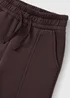 Girls Brown Wide Leg Jogging Bottoms (7-15yrs) - Age 10 Years Image 2