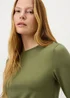 Khaki Soft Long Sleeve T-Shirt - Size 8 Image 2