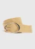 Natural Raffia Belt - Small/Medium Image 1