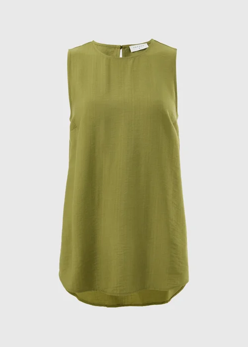 Khaki Vest Top - 10 Image 4
