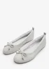 Wheres That From Cassia Grey Suede Faux Fur Fluffy Slippers - Size 8 Image 4