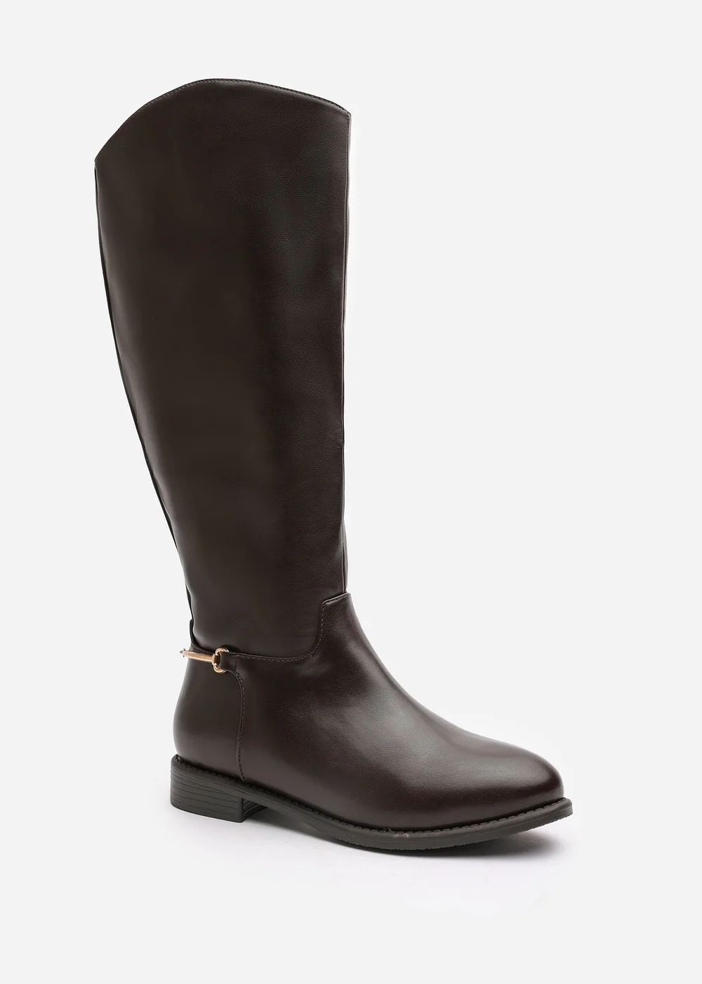 Where's That From Monroe Dark Brown Knee High Boots - 3 Image 3