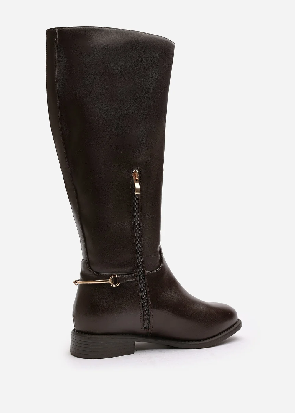 Where's That From Monroe Dark Brown Knee High Boots - 3 Image 5
