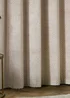 Paoletti Neptune Velvet Room Darkening Eyelet Curtain Pair Champagne - 46W X 54D (117x137cm Image 4