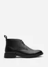Where's That From Blake Black Lace Up Ankle Boots - Size 7 Image 2