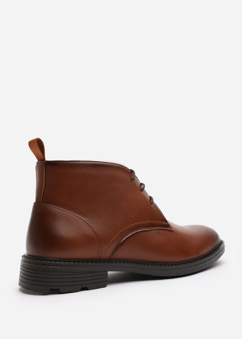 Where's That From Blake Tan Lace Up Ankle Boots - Size 8 Image 4