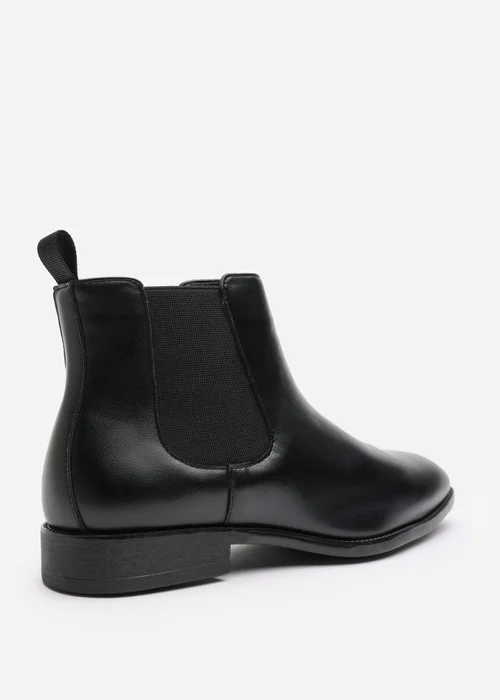Where's That From Mason Black Mens Chelsea Ankle Boots - Size 12 Image 4