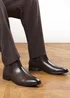 Where's That From Mason Dark Brown Mens Chelsea Ankle Boots - Size 11 Image 1