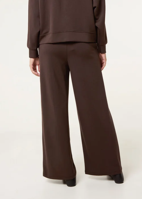 Blue Vanilla Brown Wide Leg Joggers - S/M Image 4