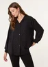 Blue Vanilla Black Diamante Shirt - One Size Image 1