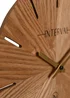 Interval Brown Wooden Wall Clock 30cm - 30cm Image 4