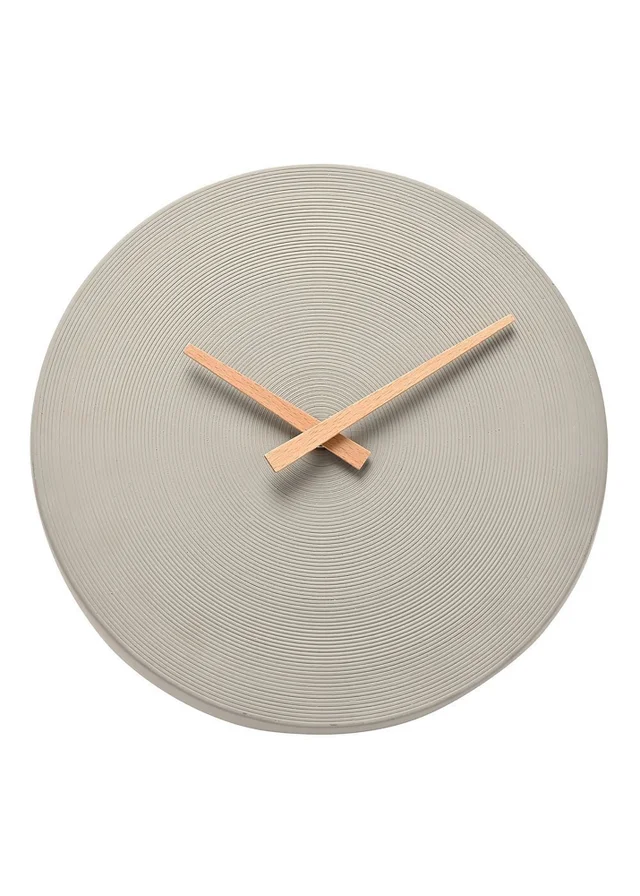 Interval Cement Grey Wall Clock 28cm