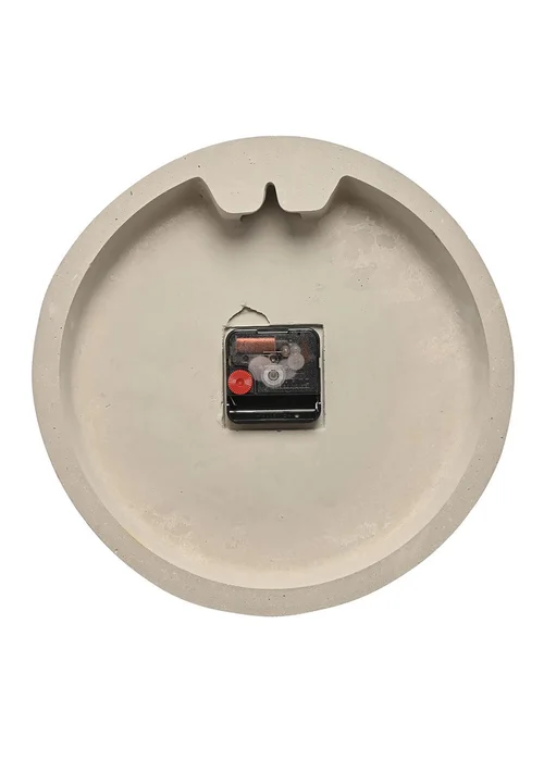 Interval Cement Grey Wall Clock 28cm - One Size Image 4