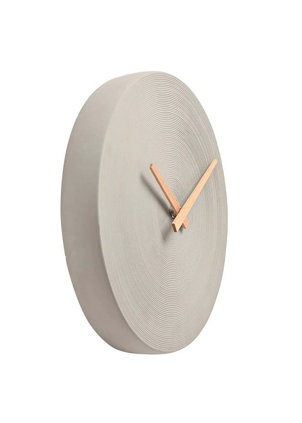 Interval Cement Grey Wall Clock 28cm - One Size Image 2