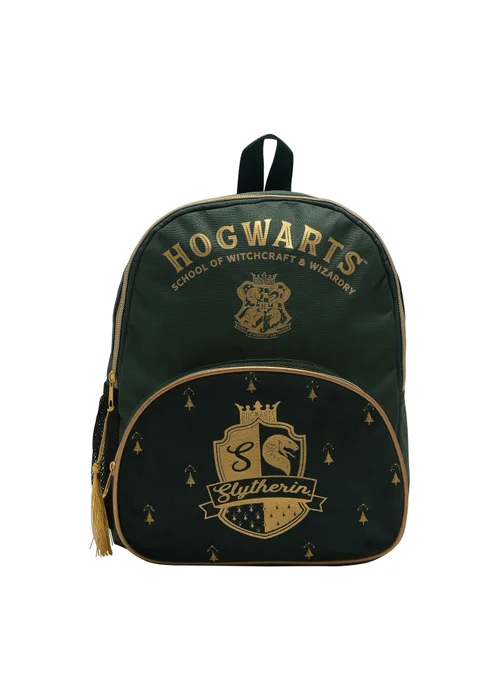 Harry Potter Warner Bros Alumni Green Backpack Slytherin - One Size Image 1