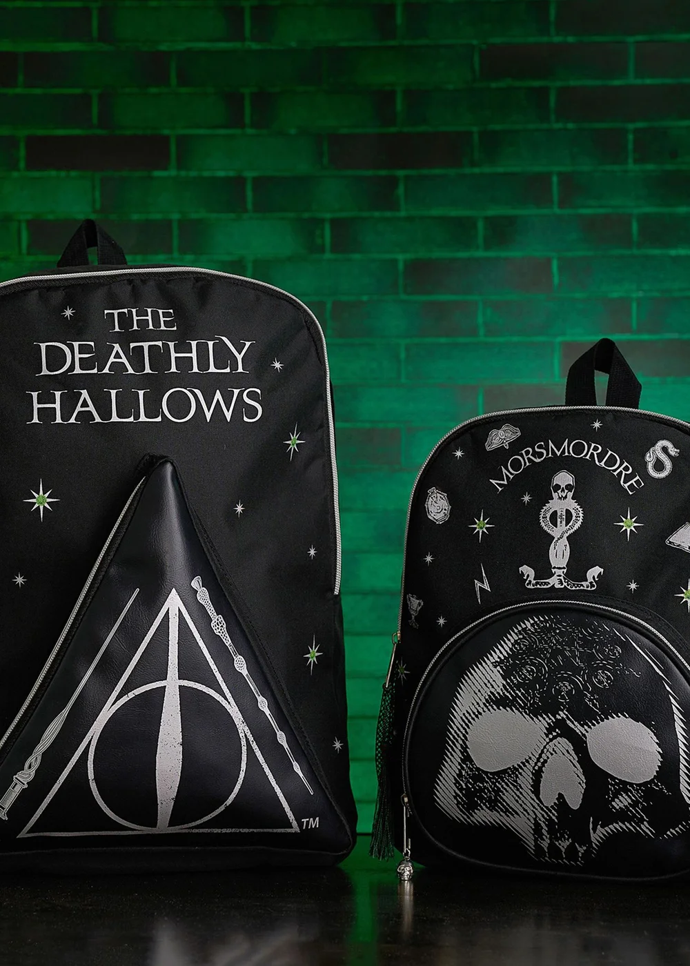 Harry Potter Warner Bros Dark Arts Black Backpack Morsmorde - One Size Image 4