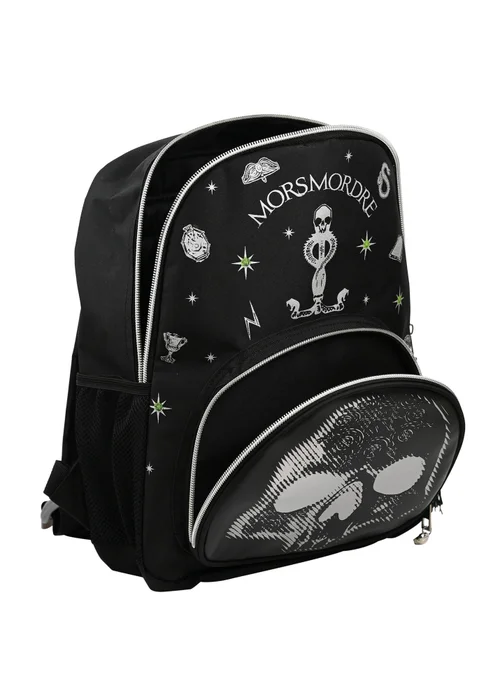 Harry Potter Warner Bros Dark Arts Black Backpack Morsmorde - One Size Image 3