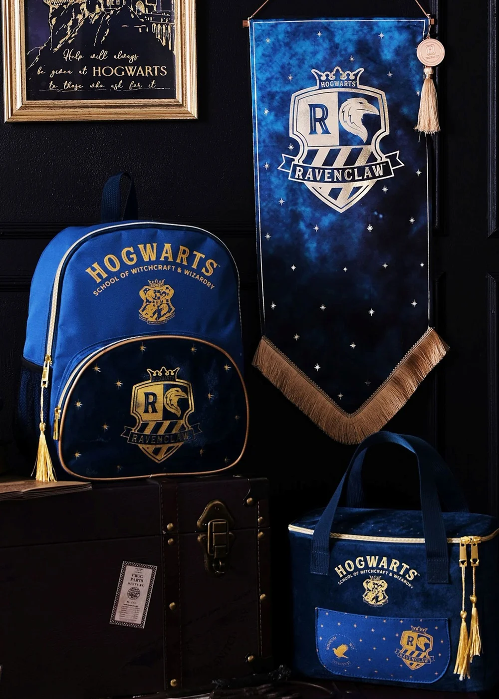 Harry Potter Warner Bros Alumni Blue Backpack Ravenclaw - One Size Image 2