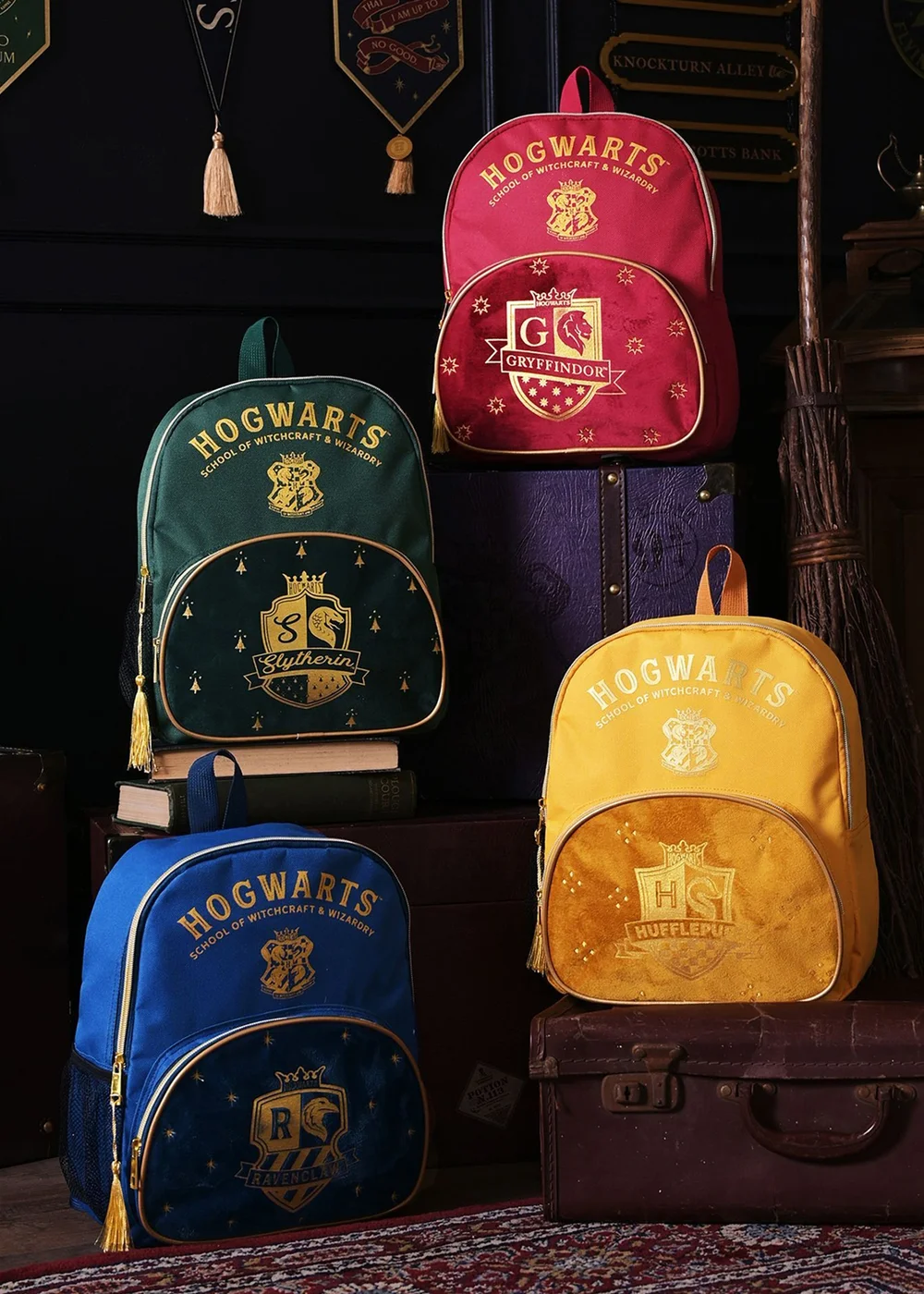 Harry Potter Warner Bros Alumni Blue Backpack Ravenclaw - One Size Image 4