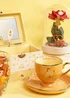 Disney Pastel Princess Yellow Tea Cup & Saucer Belle - One Size Image 3