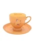 Disney Pastel Princess Yellow Tea Cup & Saucer Belle - One Size Image 2