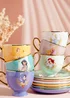 Disney Pastel Princess Yellow Tea Cup & Saucer Belle - One Size Image 5